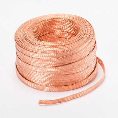 Customized all sizes Flexible Copper Braid Busbar Braided Grounding Wire