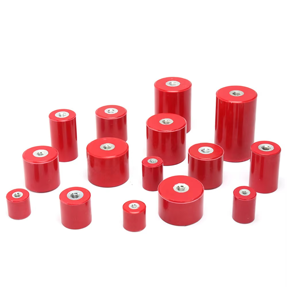 Tool Part for MNS Electrical Insulator Red Enhanced Fire Busbar Insulator connects Iron Galvanized Busbar Insulator